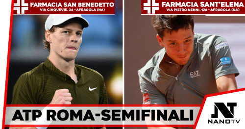 MASTERS ROMA, SINNER E DARDERI IN SEMIFINALE