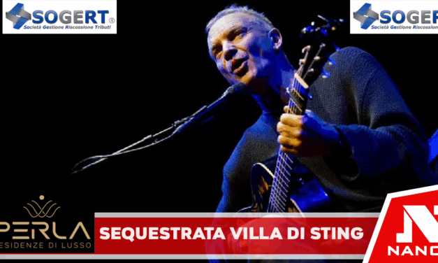 Carabinieri sequestrano un cantiere nella villa di Sting a Massa Lubrense