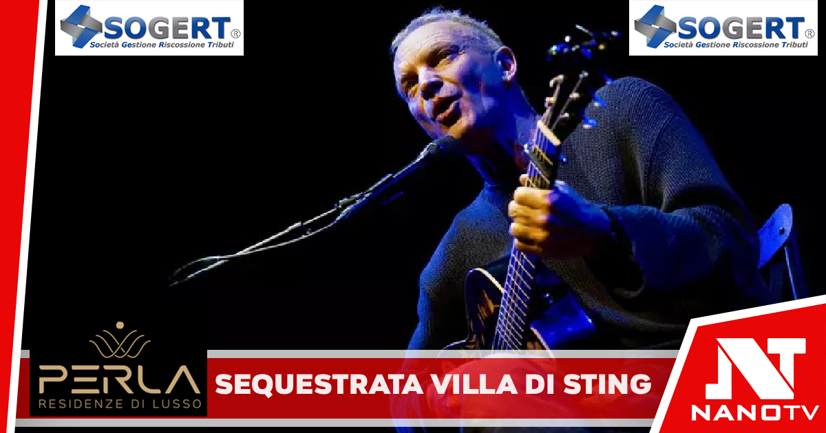 Carabinieri sequestrano un cantiere nella villa di Sting a Massa Lubrense