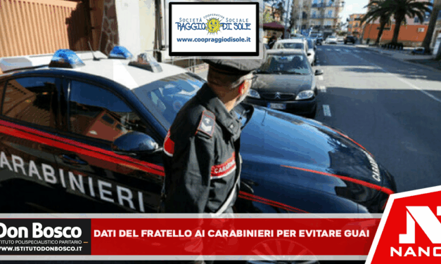 *TORRE DEL GRECO: i dati del fratello ai Carabinieri per evitare guai. 46enne arrestato*