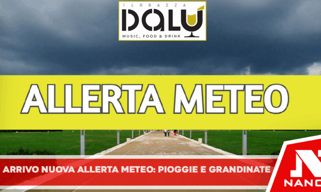 Pioggia e grandinate in arrivo: nuova allerta meteo della protezione civile