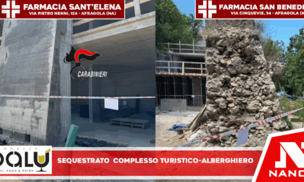 i Carabinieri della Compagnia di Sorrento hanno dato esecuzione a un decreto di sequestro a un noto complesso turistico-alberghiero sito in Anacapri