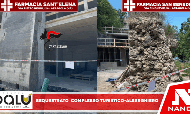 i Carabinieri della Compagnia di Sorrento hanno dato esecuzione a un decreto di sequestro a un noto complesso turistico-alberghiero sito in Anacapri