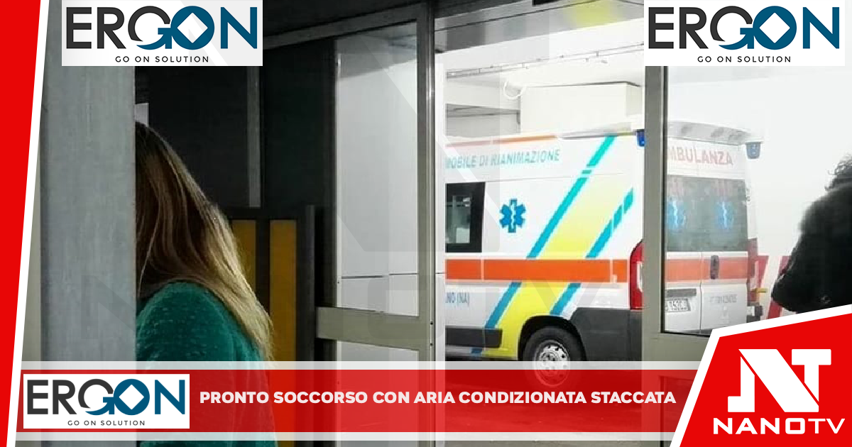 Pronto soccorso con l’aria condizionata staccata: “Si rischia che qualcuno ci lasci le penne”