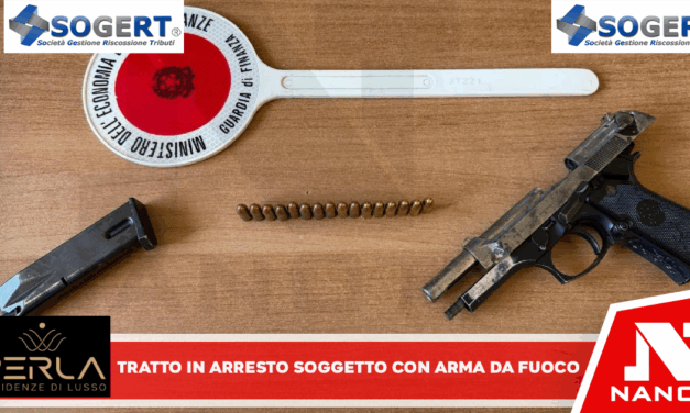 Guardia di Finanza: tratto in arresto un soggetto in possesso di arma da fuoco