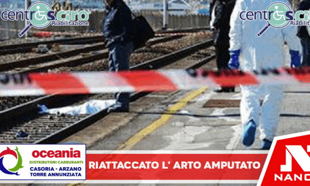 Straniero investito dal treno: riattaccato l’arto amputato