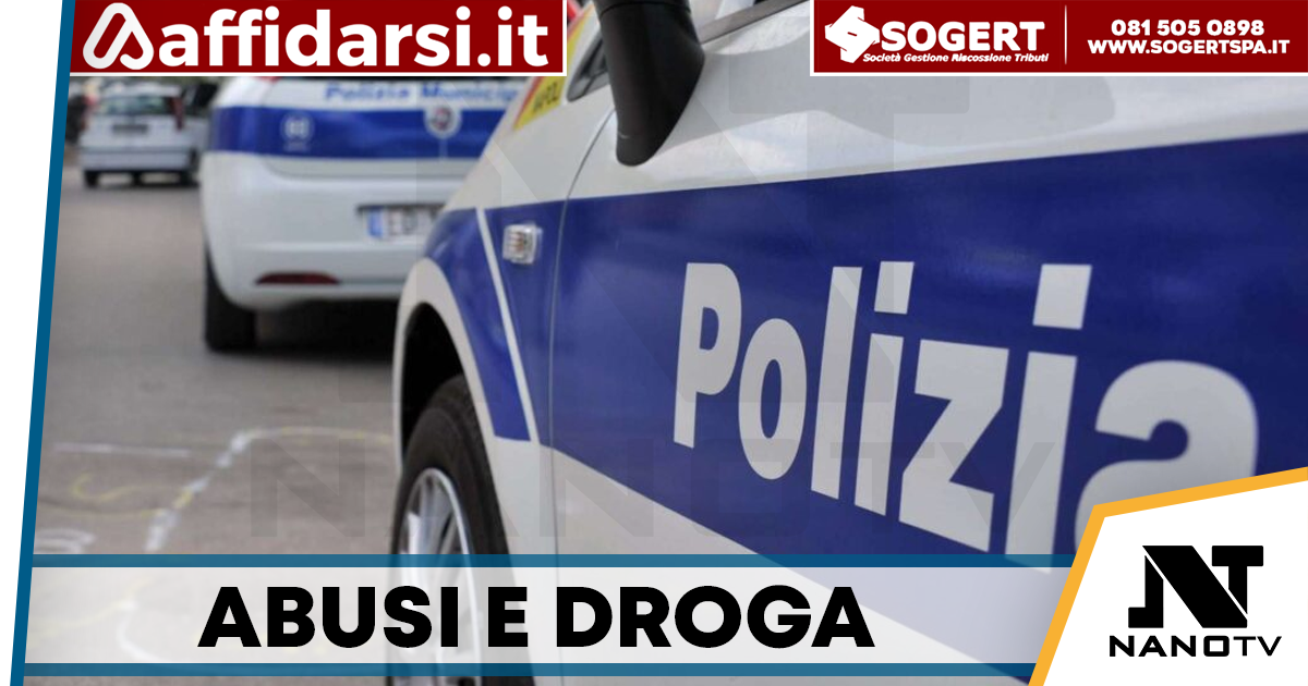 Abusi e droga: sequestri a Pianura