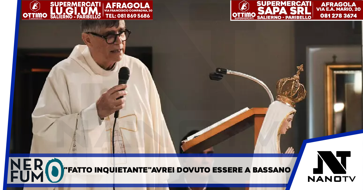 Don Patriciello ‘fatto inquietante, giovedì avrei dovuto essere a Bassano’