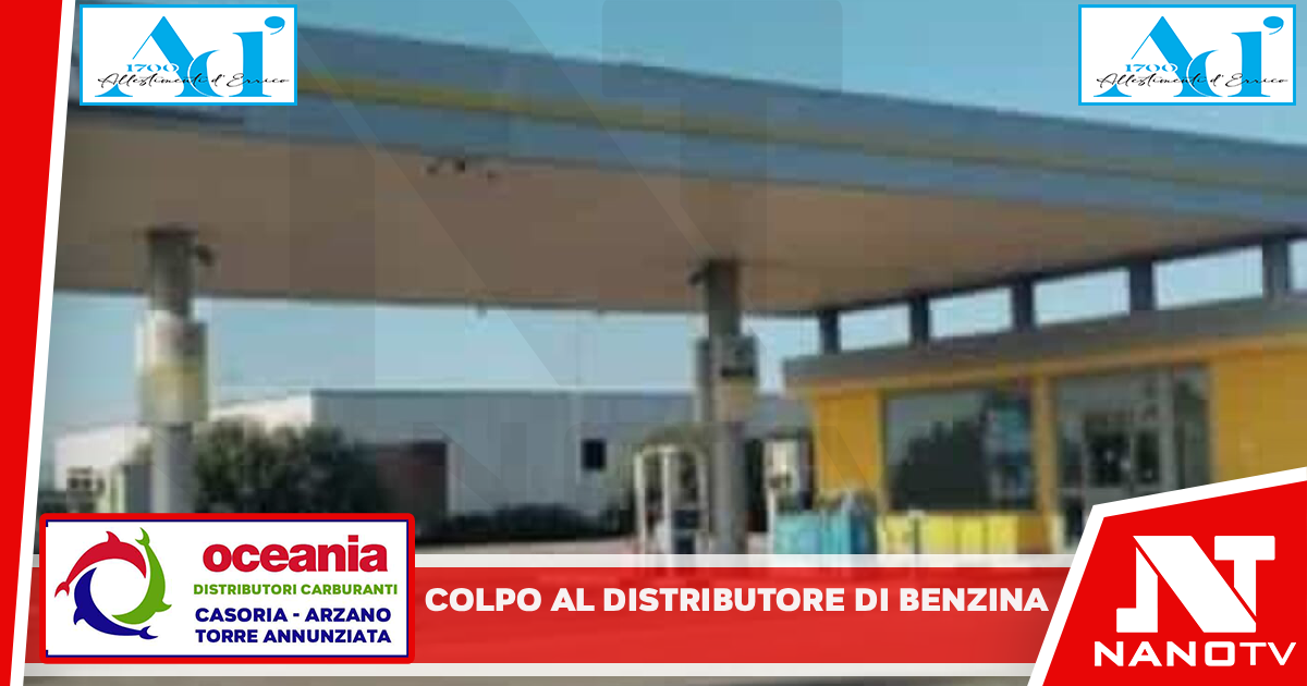 Colpo al distributore di benzina: sottratti 9000 litri di carburante
