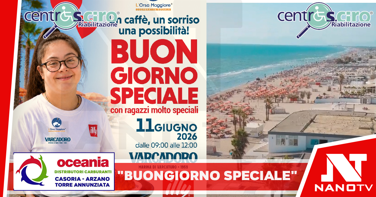 NAPOLI – Una colazione che diventa occasione di inclusione, solidarietà e partecipazione sociale. È questo lo spirito di “BUONGIORNO SPECIALE