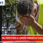 Da oggi e fino a lunedì ondate di calore in Campania