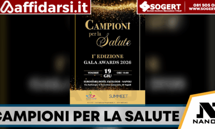 Campioni per la Salute Awards, a Napoli il gala che unisce sport, medicina e impegno sociale