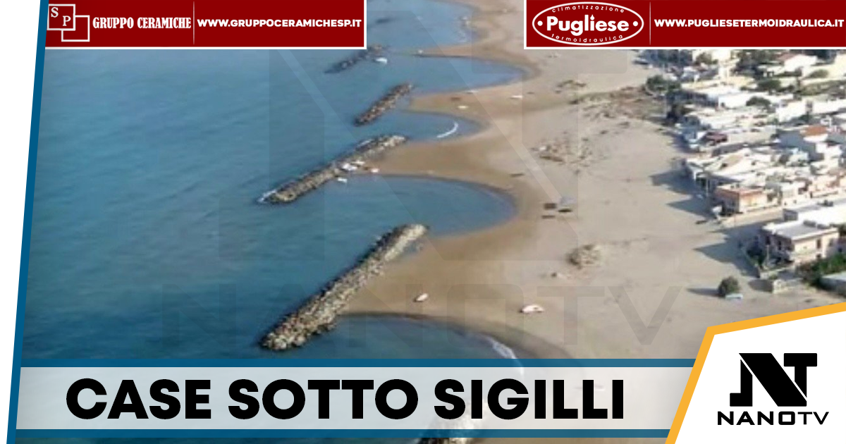 Castel Volturno, sequestrati 10 immobili abusivi sul litorale domizio