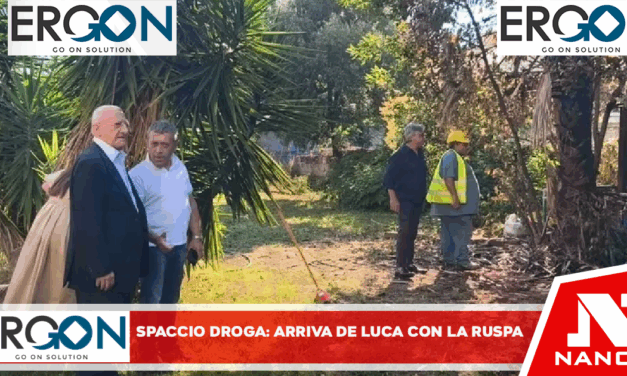 Salerno piazza di spaccio a cielo aperto, arriva De Luca con la ruspa