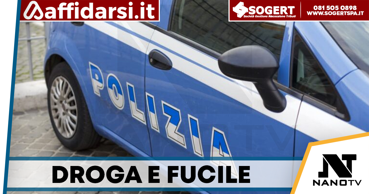 Scafati, tre chili di hashish in casa: arrestata 35enne. Scoperto anche un deposito con droga e un fucile