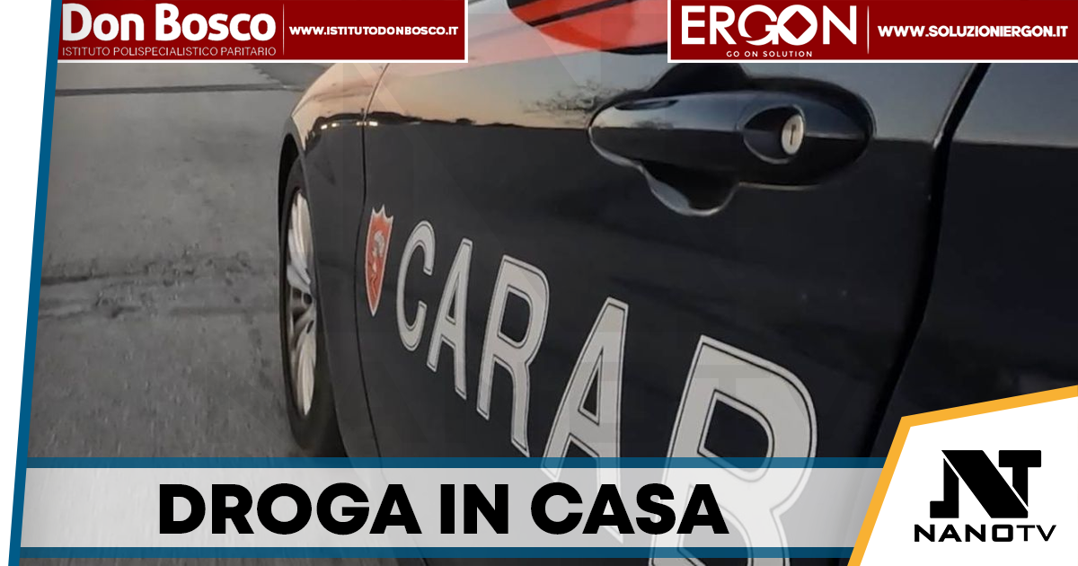Torre del Greco, droga in casa: arrestato 27enne per spaccio