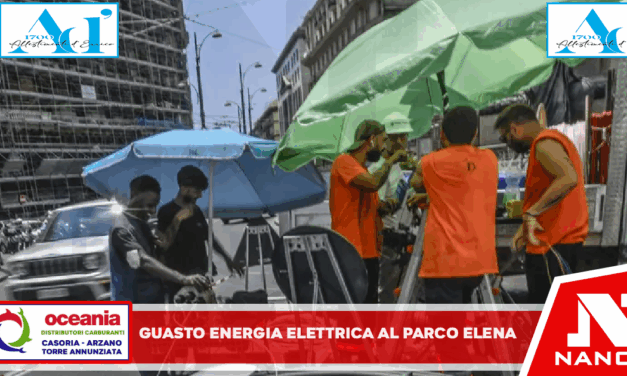 Guasto energia elettrica a Napoli per ondate di calore nella zona Parco Elena