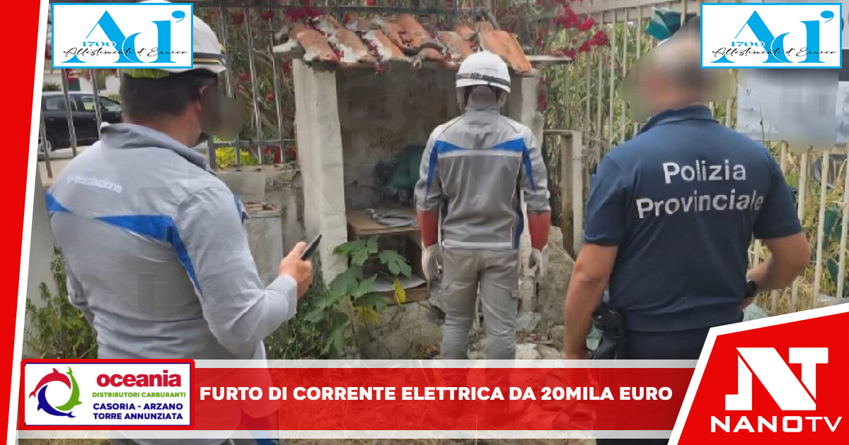 Furto di corrente elettrica da 20mila euro: denunciato titolare del lido