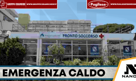 Caldo record a Napoli, il Cardarelli sotto pressione: fino a 256 accessi al Pronto soccorso in un solo giorno