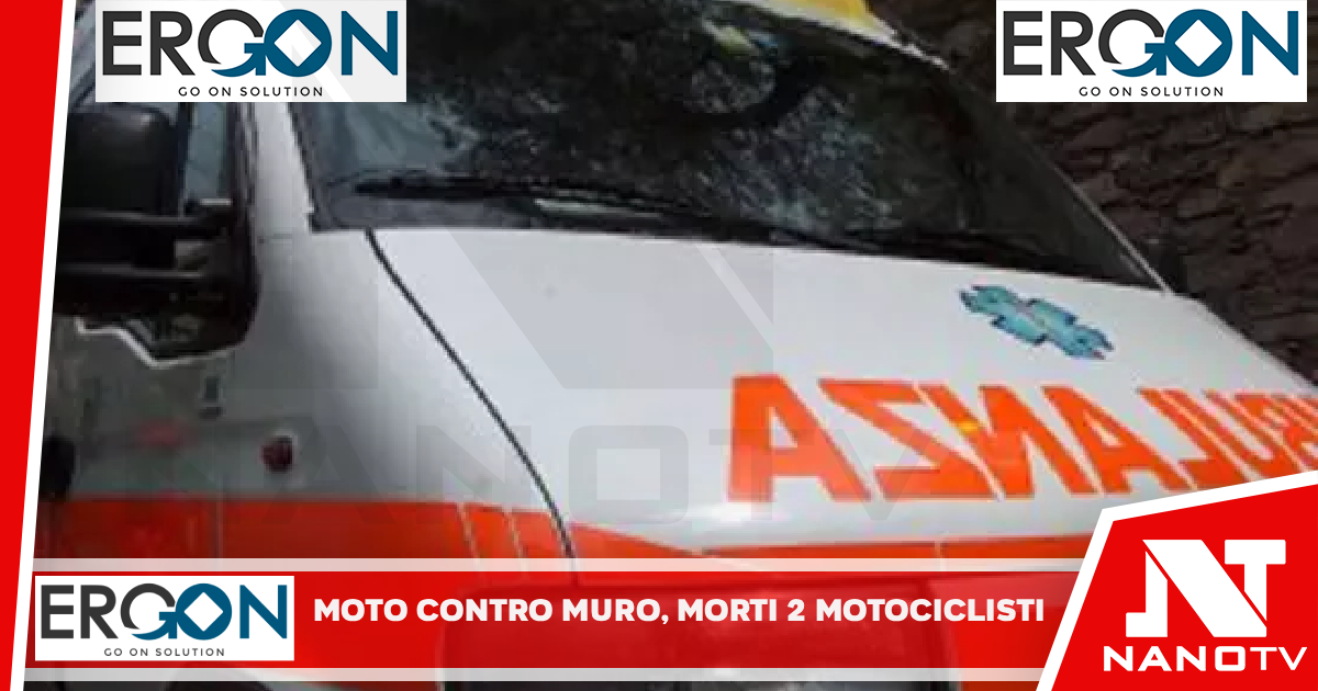 Nel Salernitano moto contro muro, morti due motociclisti