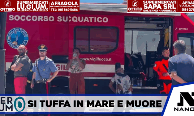 Si tuffa in mare per festeggiare il compleanno e muore