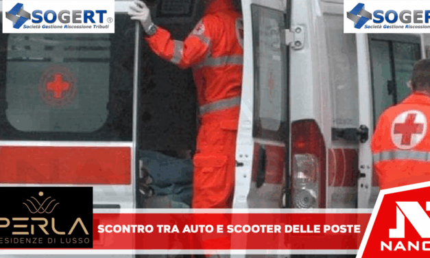 Scontro tra auto e scooter delle Poste: portalettere muore in ospedale