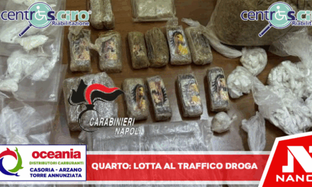 Quarto: Carabinieri impegnati nella lotta al traffico di droga e alle piazze di spaccio. Tutto inizia con un fusto e la droga *“Made in Marano”*