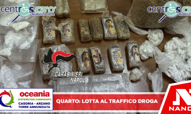 Quarto: Carabinieri impegnati nella lotta al traffico di droga e alle piazze di spaccio. Tutto inizia con un fusto e la droga *“Made in Marano”*