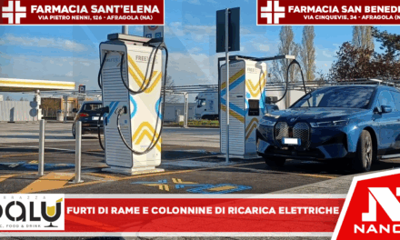 **QUALIANO: rame e colonnine di ricarica per auto elettriche. La nuova frontiera dei furti dell’oro rosso. Carabinieri arrestano un 44enne**