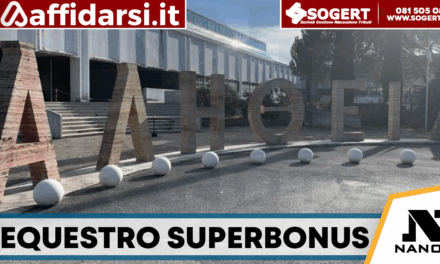Superbonus nel mirino: sequestrati crediti per 240mila euro