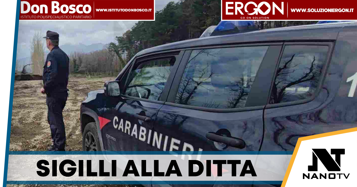 Poggiomarino, sequestrata azienda ortofrutticola: contestati scarichi industriali e gestione illecita dei rifiuti