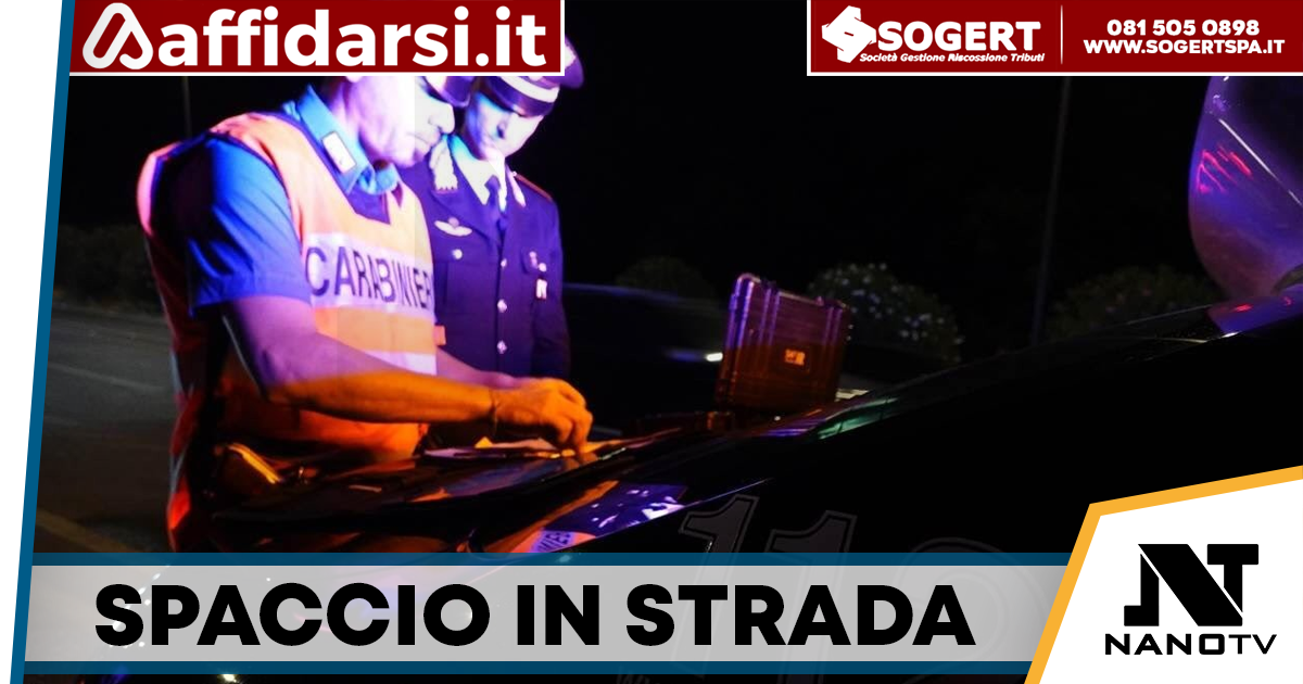 Aversa, sorpreso a cedere hashish in strada: arrestato 46enne, sequestrati droga e contanti