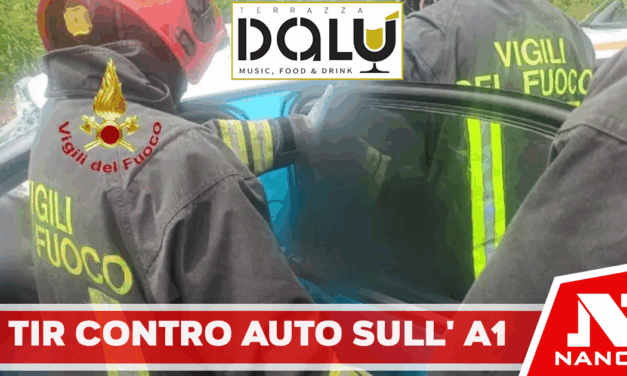 Tir contro auto sull’A1, anche un minorenne tra i tre feriti