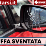 Truffa dello specchietto, ma la vittima è un poliziotto: denunciato