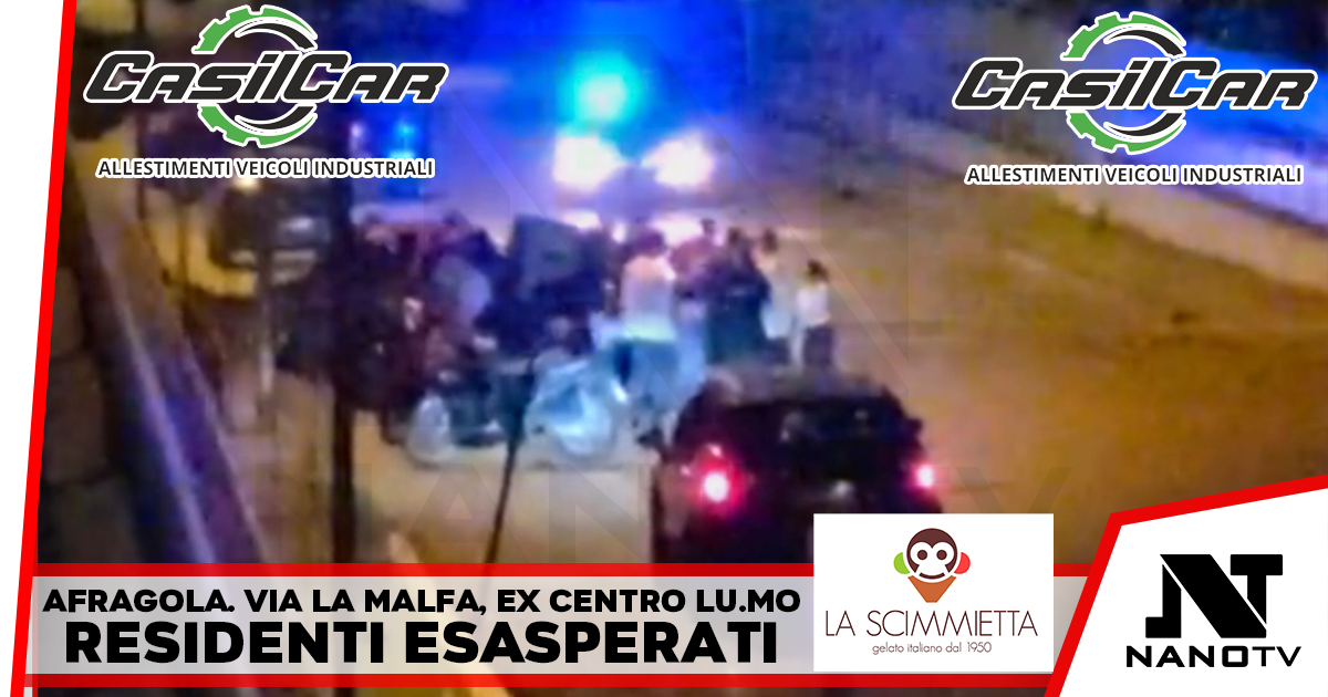 Afragola. Grave la situazione in via La Malfa, nel quartiere dell’ex Centro LU.MO: residenti esasperati
