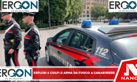 *SANT’ANASTASIA*: Ieri in tarda serata, un carabiniere libero dal servizio, in scooter, un motociclista lo ha inseguito e ha esploso contro di lui 6 colpi d’arma da fuoco
