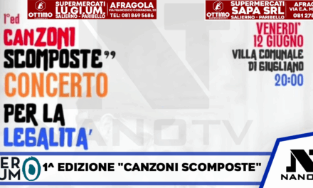 1ª EDIZIONE “CANZONI SCOMPOSTE”: IL CONCERTO PER LA LEGALITÀ