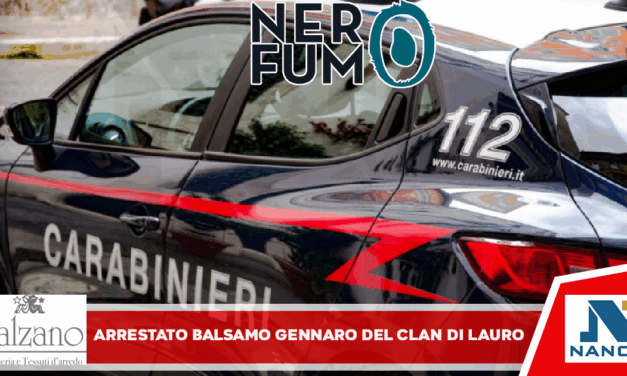 Napoli: 11 giugno, è stata arrestato, dopo oltre tre anni di latitanza, BALSAMO Gennaro, affiliato al potente clan” DI LAURO”