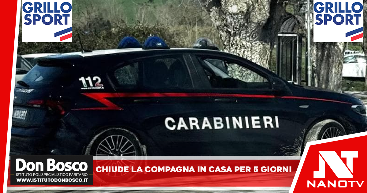 *ACERRA: chiude la compagna in casa per 5 giorni poi si mimetizza tra i curiosi e osserva l’intervento dei carabinieri. Arrestato un 34enne*