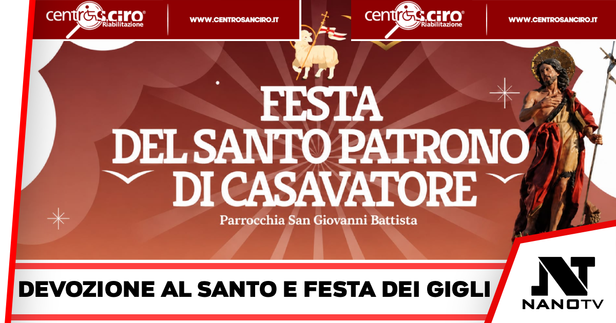 Casavatore-Due mesi di festeggiamenti e devozione al Patrono San Giovanni