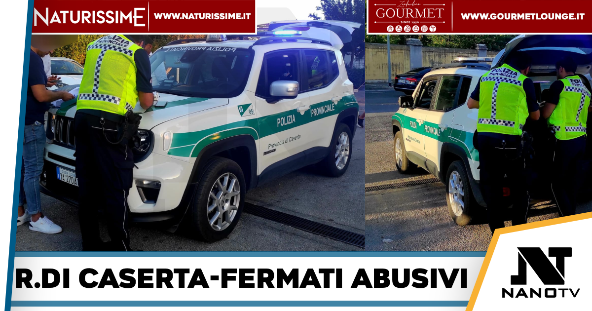 CASERTA – Retata di parcheggiatori abusivi nelle aree attorno alla Reggia