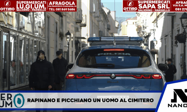 Rapinano e picchiano un uomo davanti al cimitero: due giovani arrestati