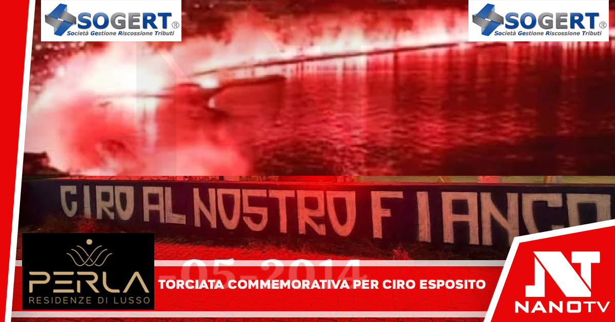 Napoli ricorda Ciro Esposito, stasera torciata commemorativa a Scampia!