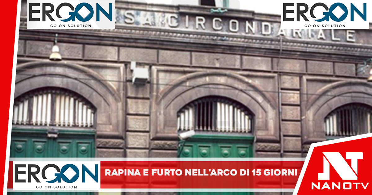 Rapina e furto nell’arco di 15 giorni, arrestato nel Napoletano