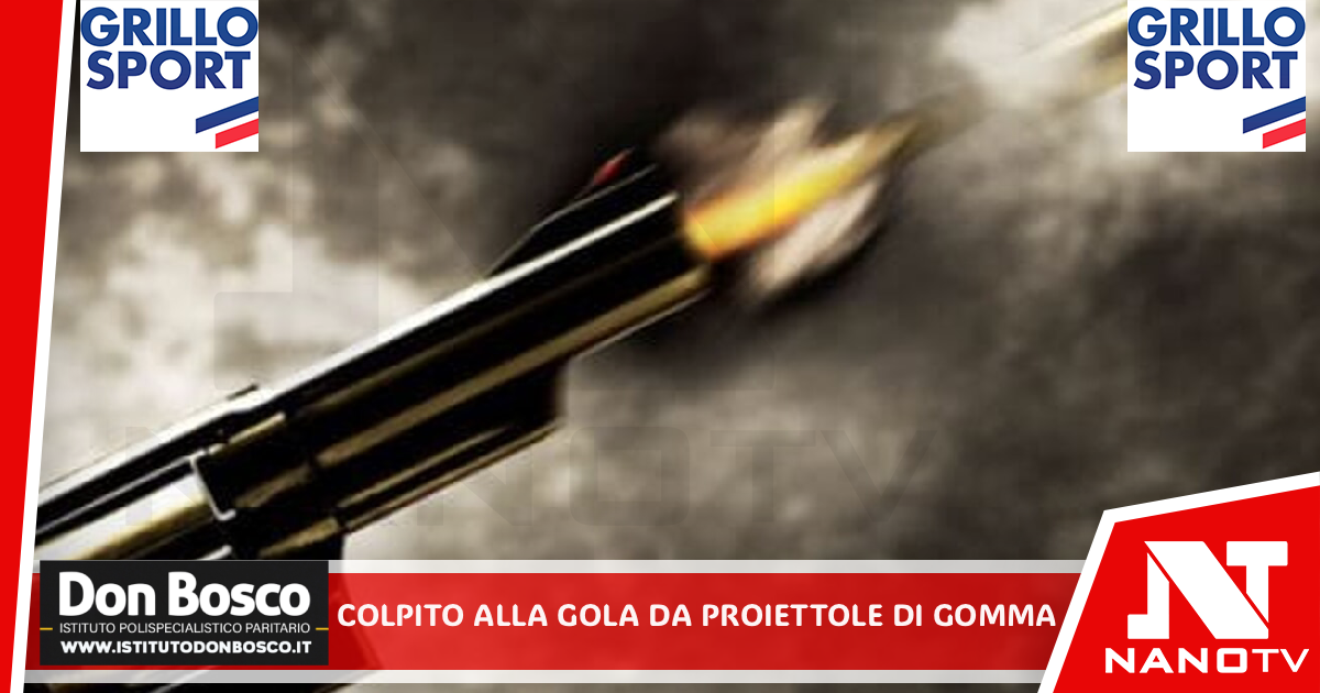 Volontario della protezione civile colpito da un proiettile di gomma esploso da un’auto in corsa