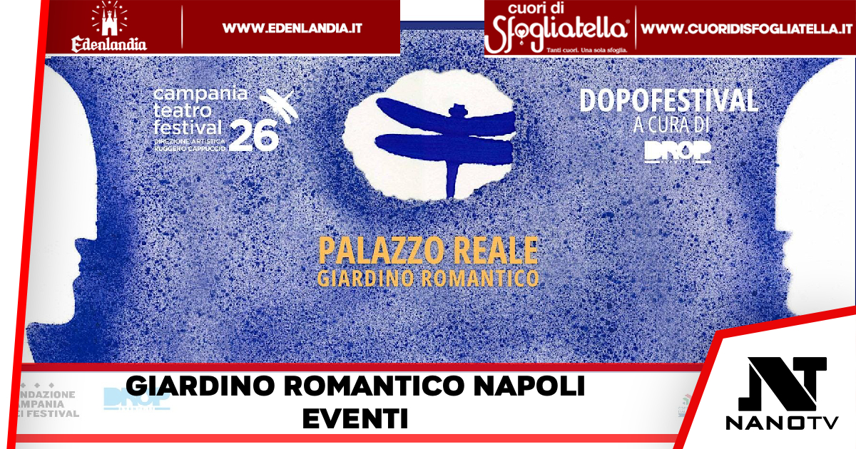 Ingresso gratuito 29 giugno Palazzo Reale – Giardino romantico