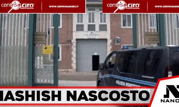 Hashish nascosto negli indumenti intimi durante una visita in carcere: 34enne ai domiciliari