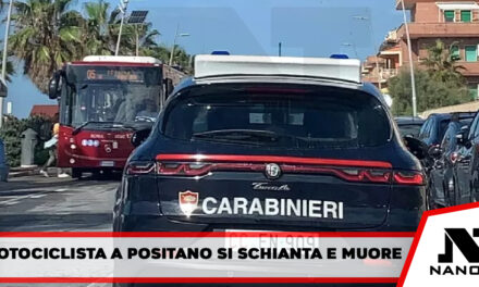 Perde la vita in uno schianto in moto a Positano