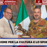 *Città Metropolitana di Napoli ed Esercito Italiano insieme per la cultura e lo sport*