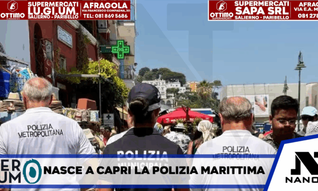 Nasce a Capri la Polizia Marittima